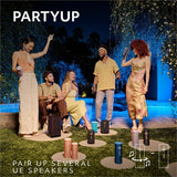 Ultimate Ears MEGABOOM 4 Portable Waterproof Bluetooth Speaker With Powerful 360-Degree Sound and Thundering Bass, Floating Speaker With 20-Hour Battery and 147ft (45m) Range, Blue