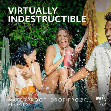 Ultimate Ears MEGABOOM 4 Portable Waterproof Bluetooth Speaker With Powerful 360-Degree Sound and Thundering Bass, Floating Speaker With 20-Hour Battery and 147ft (45m) Range, Red