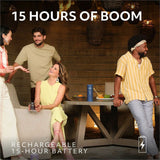 Ultimate Ears BOOM 4 Portable Waterproof Bluetooth Speaker With 360-Degree, Bold, Immersive, Crystal-Clear Sound, Floating Speaker With 15-Hour Battery and 147ft (45m) Range, Red