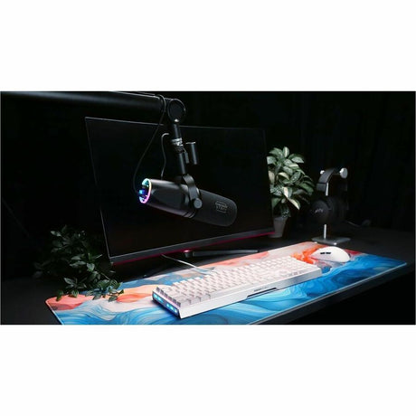 XTRFY Ngale X CX-NGALE-X-RGB-BLACK Wired Dynamic Microphone for Recording, Live Streaming, Monitoring, Studio, Gaming, Podcasting - Black