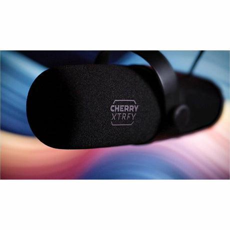 XTRFY Ngale X CX-NGALE-X-RGB-BLACK Wired Dynamic Microphone for Recording, Live Streaming, Monitoring, Studio, Gaming, Podcasting - Black