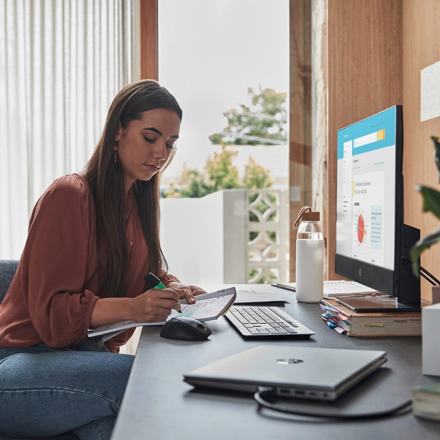 HP ProOne 440 G9 All-in-One Computer - Intel Core i5 14th Gen i5-14500 - vPro Technology - 8 GB - 256 GB SSD - 23.8" Full HD Touchscreen - Desktop - Smart Buy
