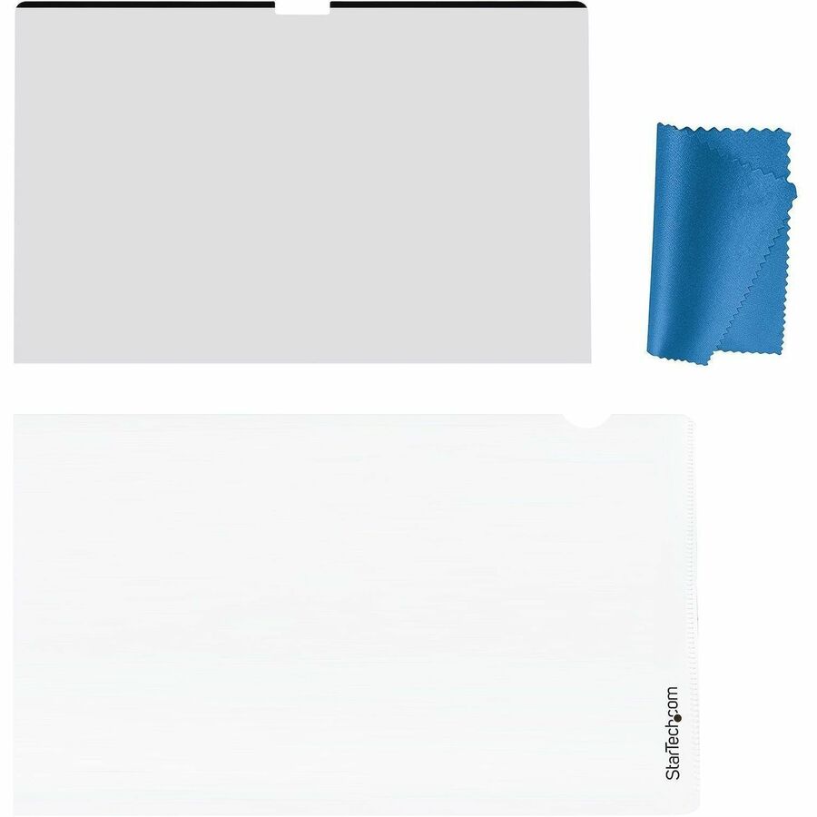 StarTech.com 15.6-inch 16:10 Touch Privacy Screen, Laptop Security Shield, Anti-Glare Blue Light Filter, Flip-Up