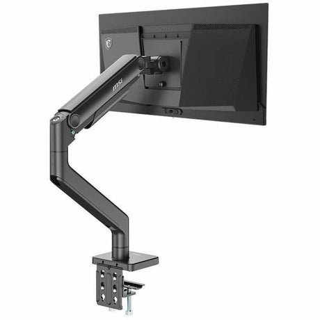 MSI Mounting Arm for Monitor, Flat Panel Display, Curved Screen Display - Matt Black