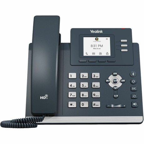 Yealink IP Phone - Corded - Corded - Desktop, Wall Mountable - Classic Gray