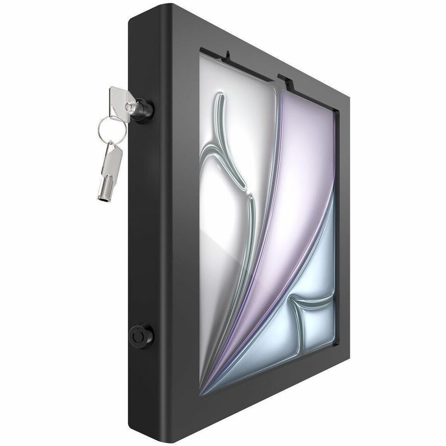iPad Air M2 13" (2024), Apex Secured Enclosure Wall Mount - Black