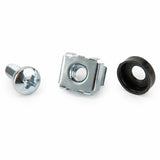 Rocstor 50 Pkg M5 Mounting Screws and Cage Nuts for Server Rack Cabinet
