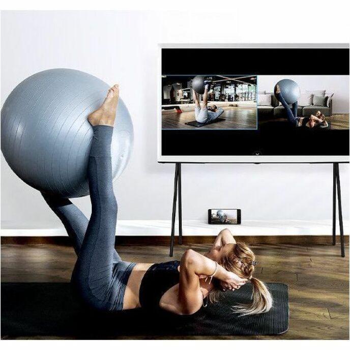 Samsung The Serif LS01D QN43LS01DAF 42.5" Smart LED-LCD TV - 4K UHDTV - High Dynamic Range (HDR) - Cloud White