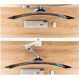 SIIG Ultra Heavy Duty Single Monitor Arm Desk Mount - 17" to 57" - Weight Between 4.4 - 59.5 lbs - VESA 75/100/200mm