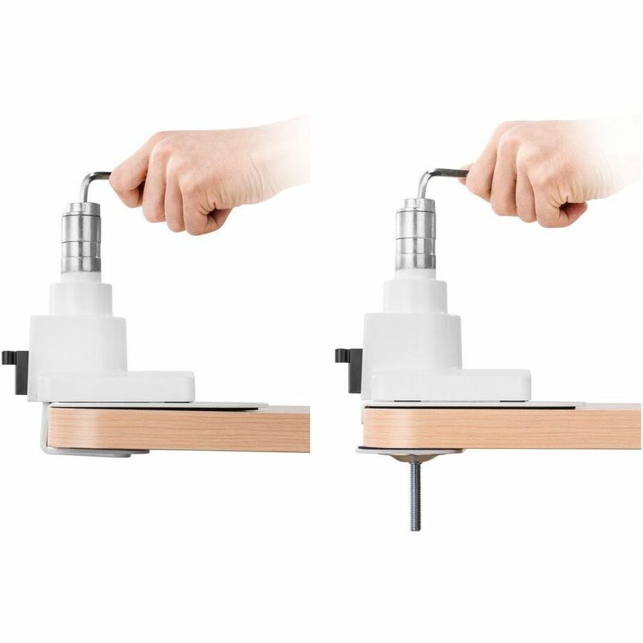 SIIG Ultra Heavy Duty Single Monitor Arm Desk Mount - 17" to 57" - Weight Between 4.4 - 59.5 lbs - VESA 75/100/200mm