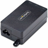 StarTech.com 1-Port 2.5GbE PoE+ Injector, Multi-Gigabit 10M/100M/1G/2.5G Ethernet, Midspan PoE/PoE+ (802.3af/802.3at), 30W, Unmanaged