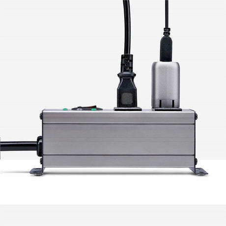 StarTech.com 4-Outlet Industrial Power Strip 125V/15A, EMI/RFI Isolation, Surge Protection, Mountable PDU, 8ft NEMA 5-15P Cord, UL Listed