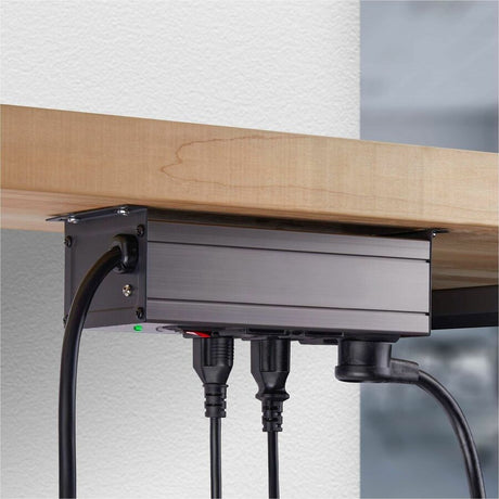 StarTech.com 8-Outlet Industrial Power Strip 125V/15A, EMI/RFI Isolation, Surge Protection, Mountable PDU, 12ft NEMA 5-15P Cord, UL Listed