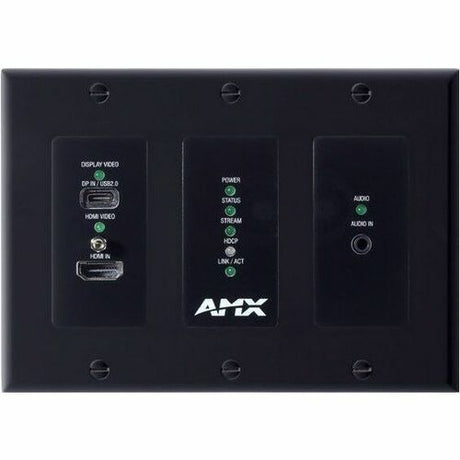 AMX 4K60 MWC/Dante AV-A Encoder Wallplate
