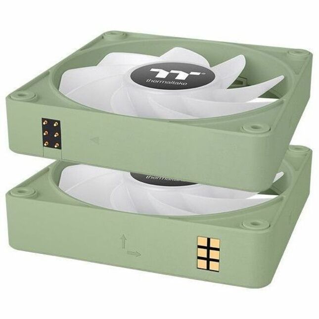Thermaltake CT120 EX Reverse ARGB Sync PC Cooling Fan Matcha Green (3-Fan Pack) - 3 Pack