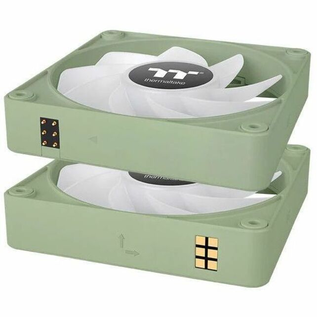 Thermaltake CT140 EX ARGB Sync PC Cooling Fan Matcha Green (3-Fan Pack) - 3 Pack