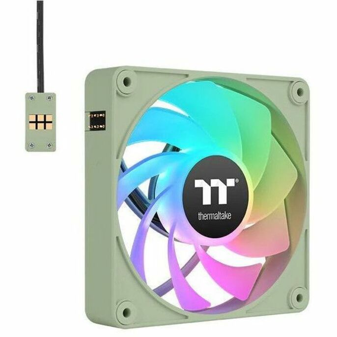 Thermaltake CT140 EX ARGB Sync PC Cooling Fan Matcha Green (3-Fan Pack) - 3 Pack