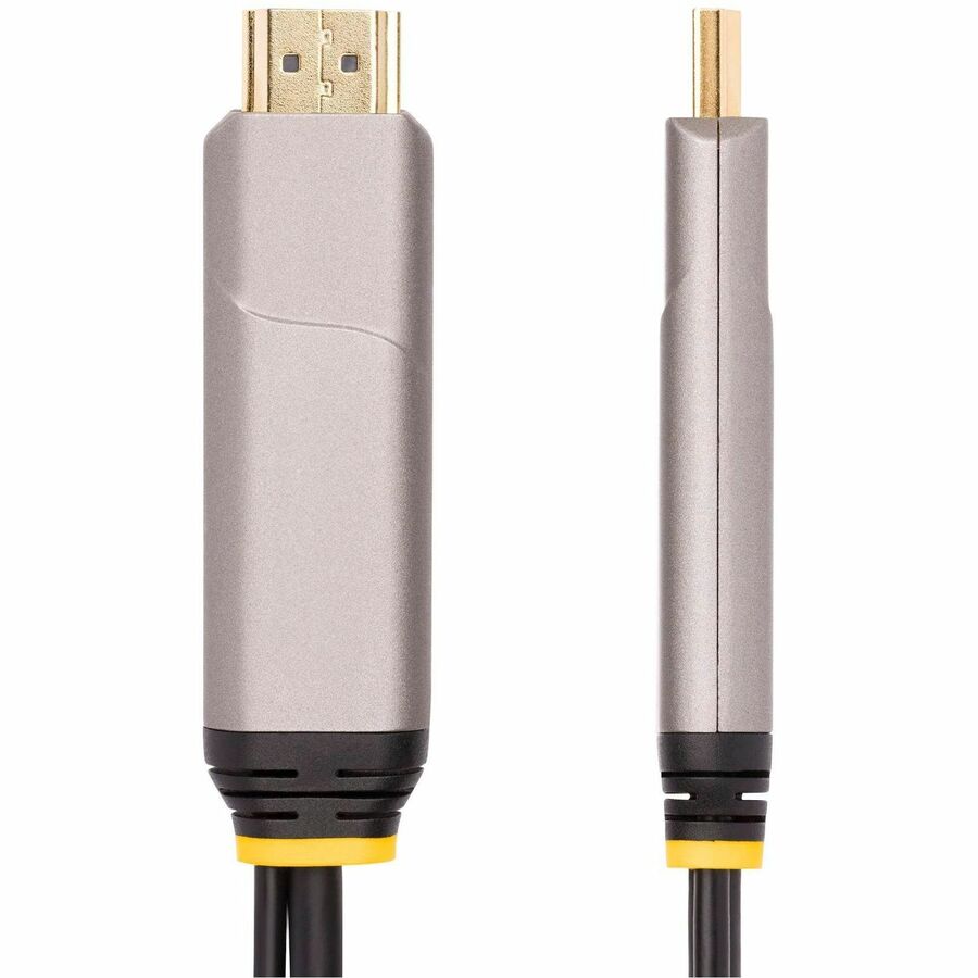 StarTech.com 30ft (9.15m) USB-C to HDMI 2.0 Active Optical Cable (AOC), 4K 60Hz, USB Type-C to HDMI Adapter Cable, CL3 Rated