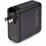 StarTech.com 100W USB-C Wall Charger, 2x USB-C, 2x USB-A, Fast Charging Portable GaN Power Adapter, PD 3.0, 6ft/1.8m USB-C to USB-C Cable