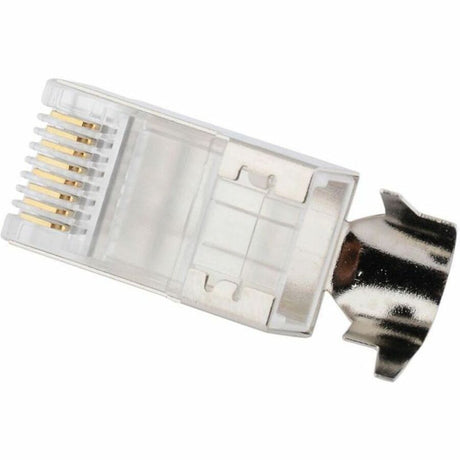 100PK CAT6A RJ45 SHIELDED PLUG