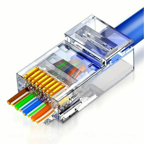 100PK CAT6A RJ45 MODULAR PLUG