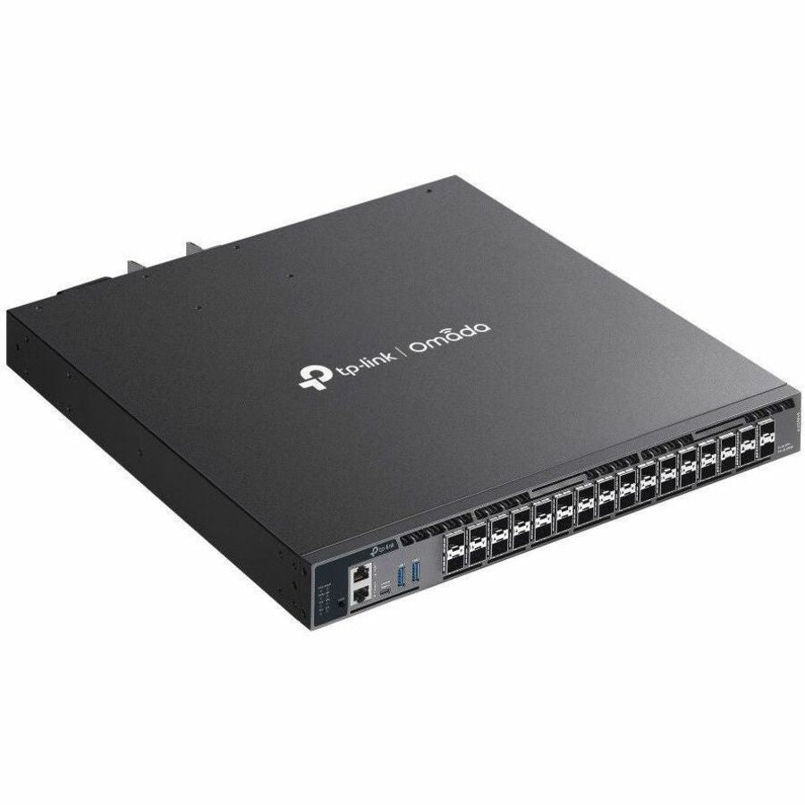 TP-Link Omada 26-Port 10G Stackable L3 Managed Aggregation Switch with 6 25G Slots