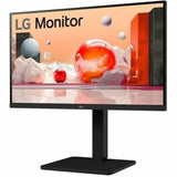 LG 24BA450-B 24" Class Full HD LCD Monitor - 16:9 - Matte Black - TAA Compliant