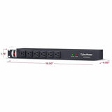 CyberPower CPS1615RMS Rackbar 16 - Outlet Surge Protector with 1800 J Surge Suppression