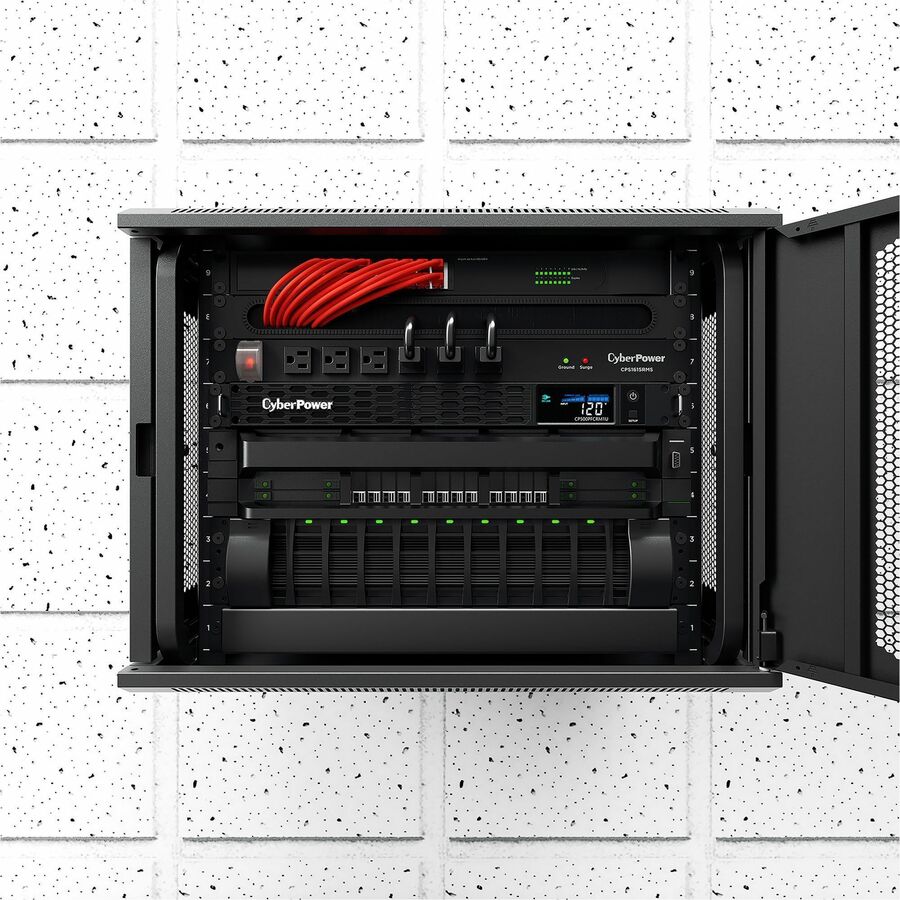 CyberPower CPS1615RMS Rackbar 16 - Outlet Surge Protector with 1800 J Surge Suppression