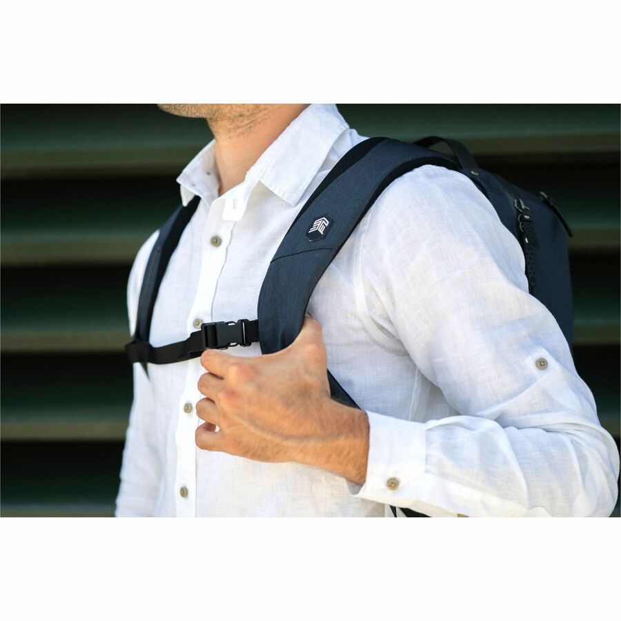 STM Goods Myth Carrying Case (Backpack) for 15" to 16" Apple MacBook Pro - Midnight Blue