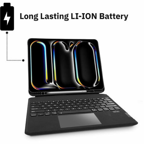 CODi Bluetooth Keyboard Folio Case with Trackpad for iPad Pro 13" (M4)