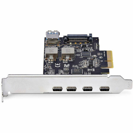 StarTech.com 5-Port USB PCIe Card, USB 3.2 10Gbps, PCI Express Card with 4x USB-C Ports, 1x USB-A Internal Port