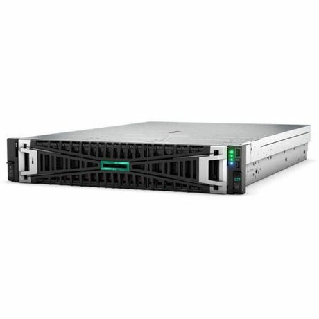 HPE SMART CHOICE ProLiant DL345 G11 2U Rack Server - 1 x AMD EPYC 9354P 3.25 GHz - 256 GB RAM - 3.84 TB SSD - (2 x 1.92TB) SSD Configuration - Serial ATA/600 Controller
