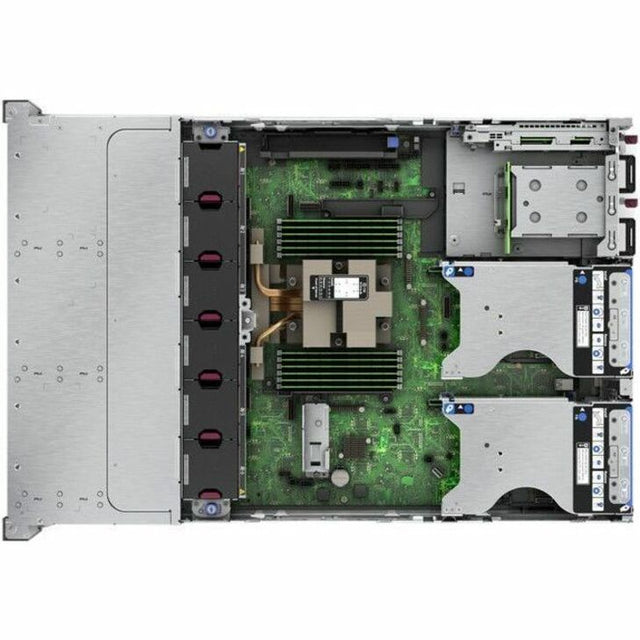 HPE SMART CHOICE ProLiant DL345 G11 2U Rack Server - 1 x AMD EPYC 9354P 3.25 GHz - 256 GB RAM - 3.84 TB SSD - (2 x 1.92TB) SSD Configuration - Serial ATA/600 Controller