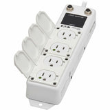 Eaton Tripp Lite Series Safe-IT UL 1363A Medical-Grade Power Strip for Patient Care Vicinities, 4 Hospital-Grade Outlets, Load Monitor, Safety Covers, Antimicrobial, 2 ft. (0.6 m) Cord