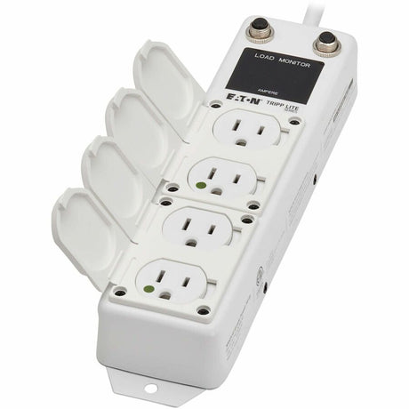 Eaton Tripp Lite Series Safe-IT UL 1363A Medical-Grade Power Strip for Patient Care Vicinities, 4 Hospital-Grade Outlets, Load Monitor, Safety Covers, Antimicrobial, 2 ft. (0.6 m) Cord