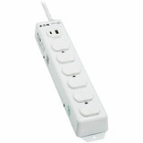 Eaton Tripp Lite Series Safe-IT UL 1363 Medical-Grade Power Strip, 6 Hospital-Grade Outlets, USB Charging, Safety Covers, Antimicrobial, 15 ft. Cord