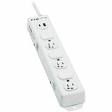 Eaton Tripp Lite Series Safe-IT UL 1363 Medical-Grade Power Strip, 6 Hospital-Grade Outlets, USB Charging, Safety Covers, Antimicrobial, 15 ft. Cord