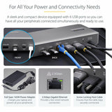 StarTech.com USB4 Docking Station, USB-C 40Gbps, up to Dual 4K 60Hz HDMI, Multi-Monitor Dock, 6-Port USB Hub, 2.5GbE, 100W Power Delivery