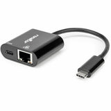 Rocstor Premium USB-C to Gigabit Ethernet with USB-C 100W Power Delivery PD 3.0 Adapter