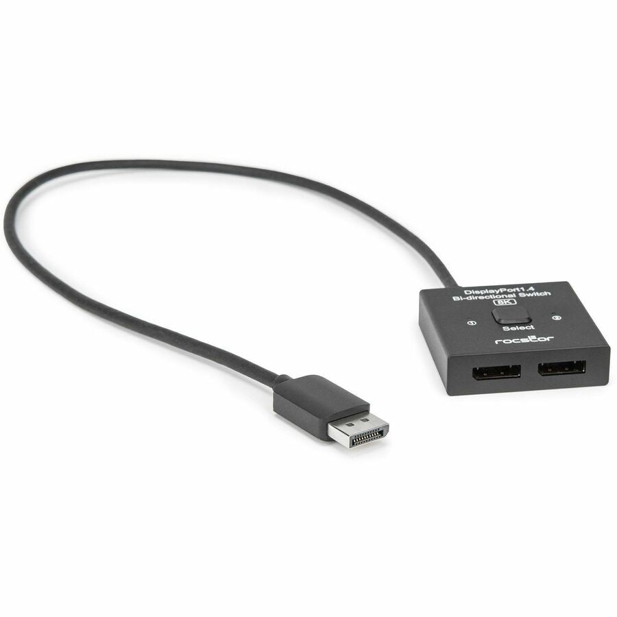 Rocstor Premium DisplayPort1.4 Bi-directional Switcher for 8K