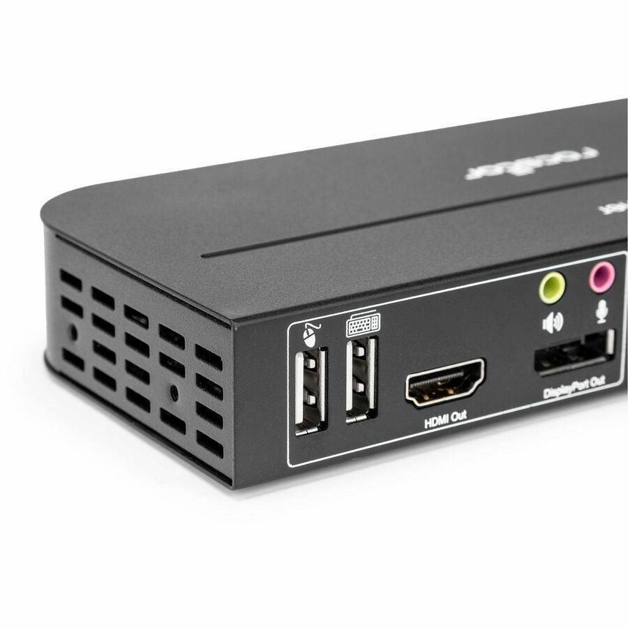 Rocstor Solid KVM SK05 DisplayPort 1.4 and USB 3.0 21 KVM Switch