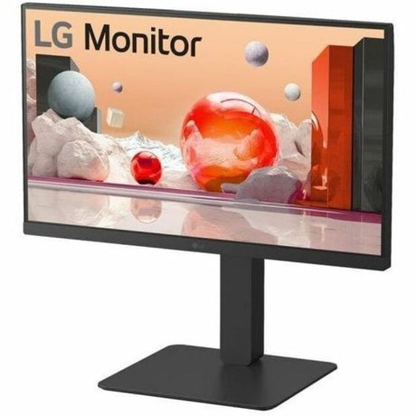 LG 24BA650-B 24" Class Full HD LCD Monitor - 16:9 - Textured Black