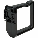 Eaton Tripp Lite Series Cable Management D-Rings for DIN Rails - Multi-Angle, 2U, Black, 2 Pack