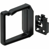 Eaton Tripp Lite Series Cable Management D-Rings for DIN Rails - Multi-Angle, 2U, Black, 2 Pack