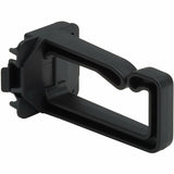 Eaton Tripp Lite Series Cable Management D-Rings for DIN Rails - Multi-Angle, 1U, Black, 2 Pack