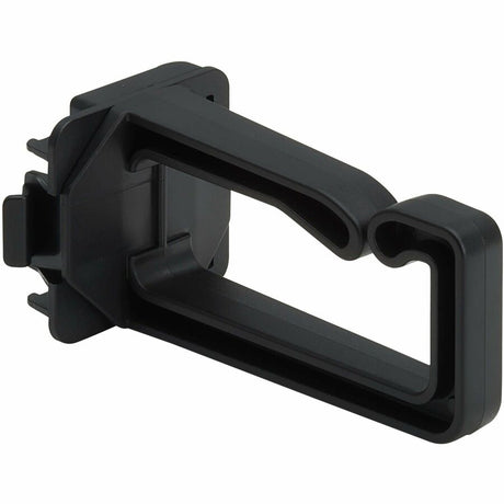 Eaton Tripp Lite Series Cable Management D-Rings for DIN Rails - Multi-Angle, 1U, Black, 2 Pack