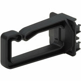 Eaton Tripp Lite Series Cable Management D-Rings for DIN Rails - Multi-Angle, 1U, Black, 2 Pack