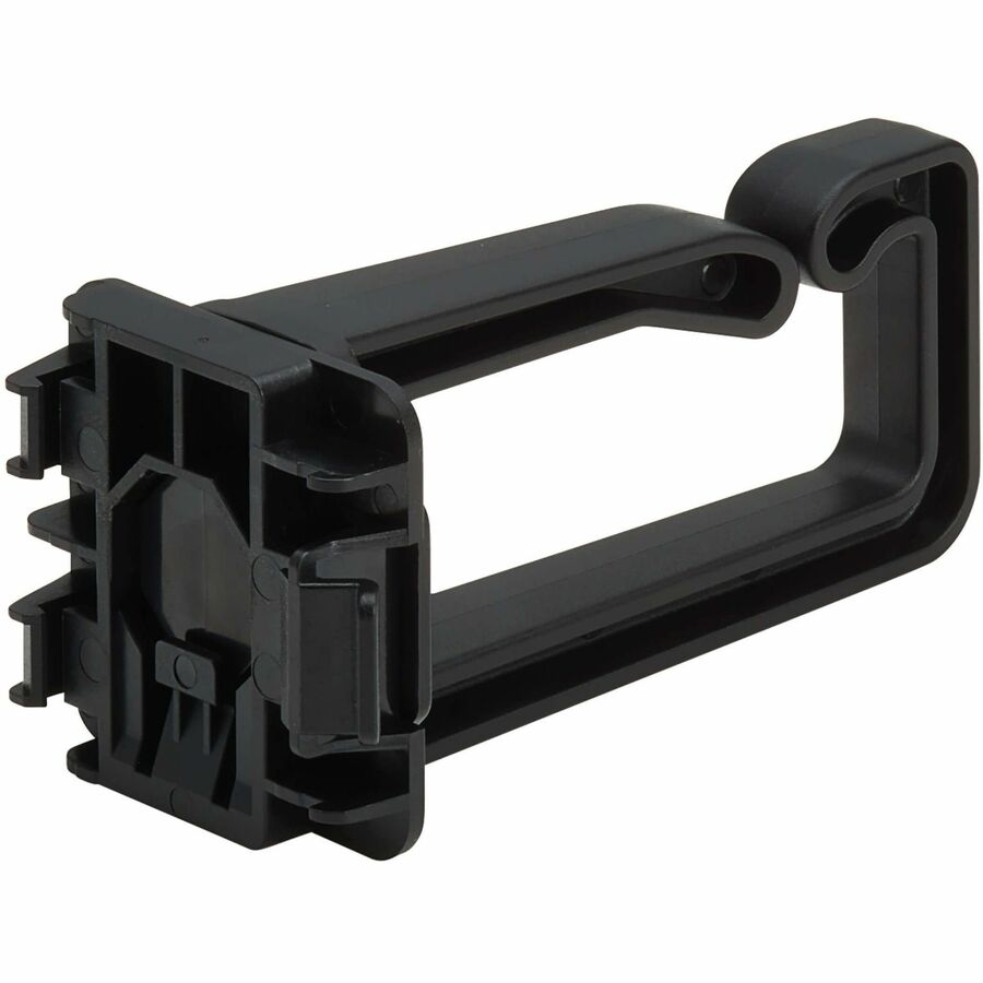 Eaton Tripp Lite Series Cable Management D-Rings for DIN Rails - Multi-Angle, 1U, Black, 2 Pack