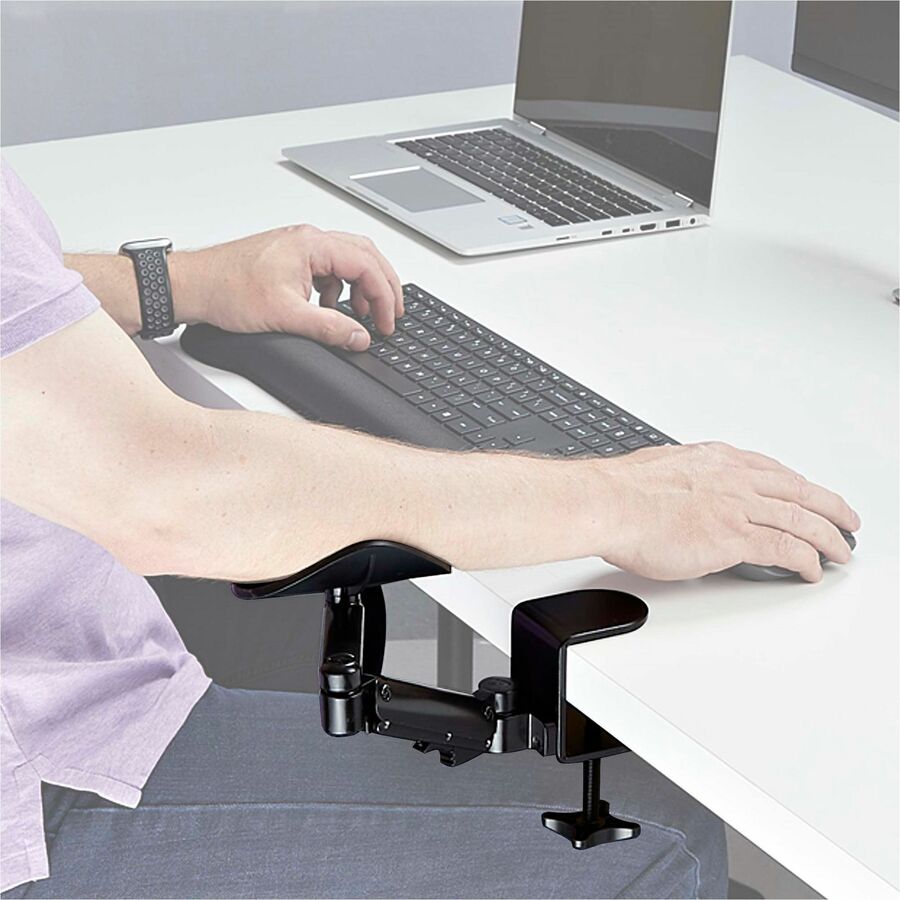ADJUSTABLE ARM REST FOR DESK